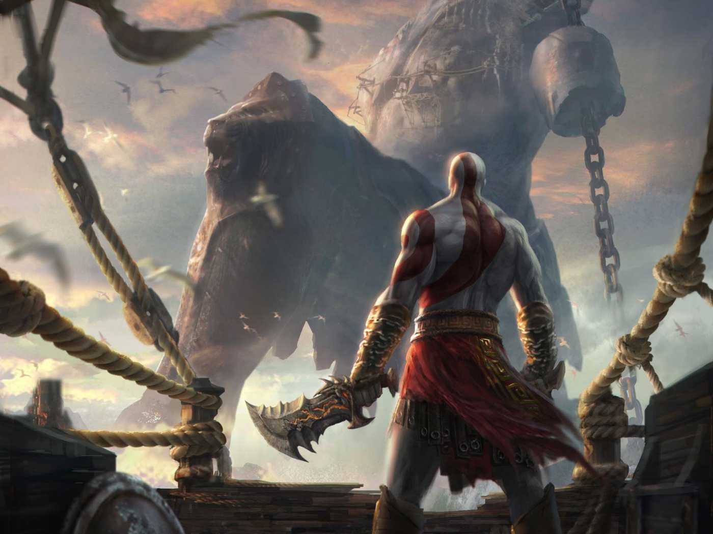 God of War: Ascension: монстр