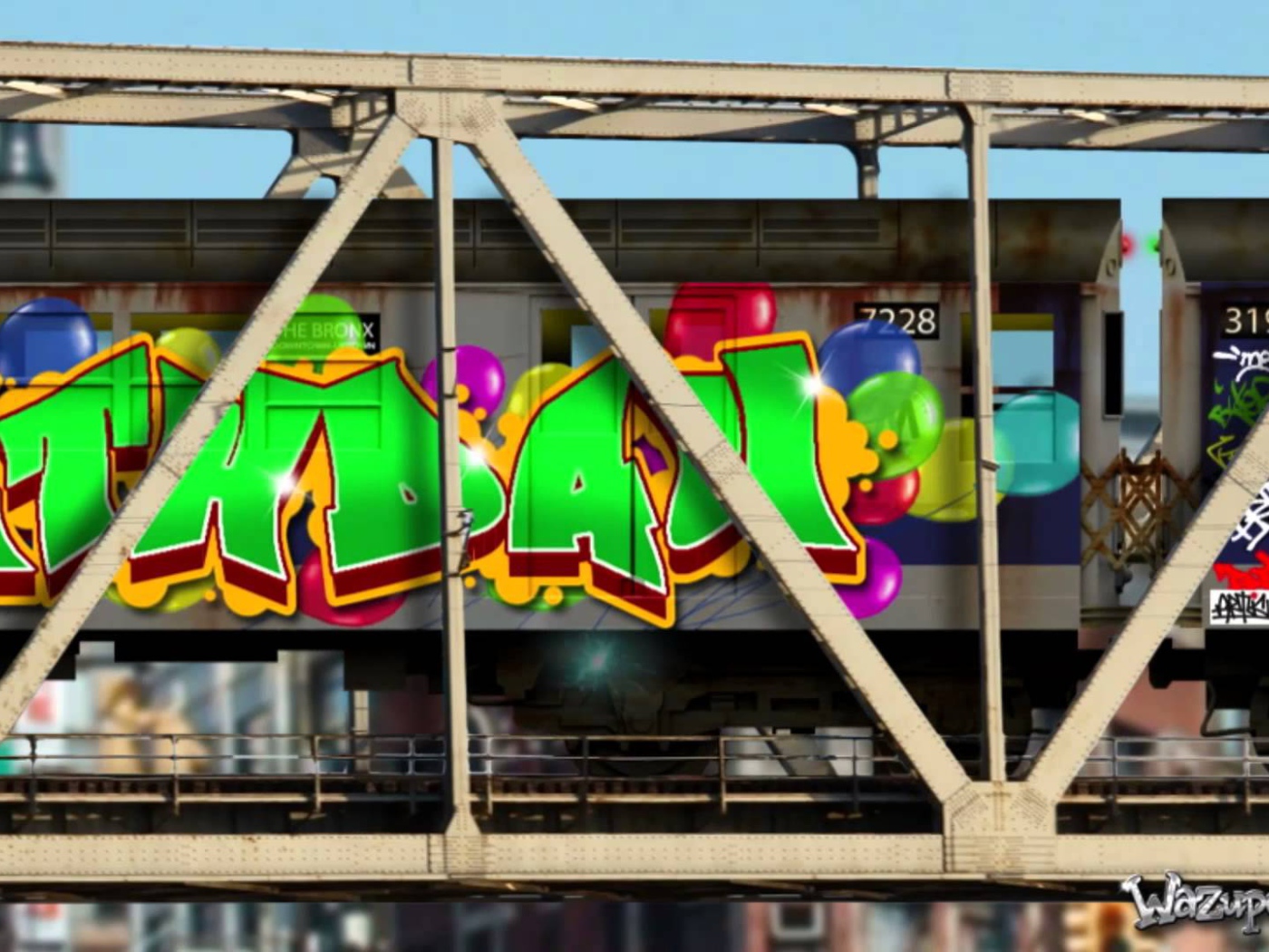 Граффити с Днем рождения