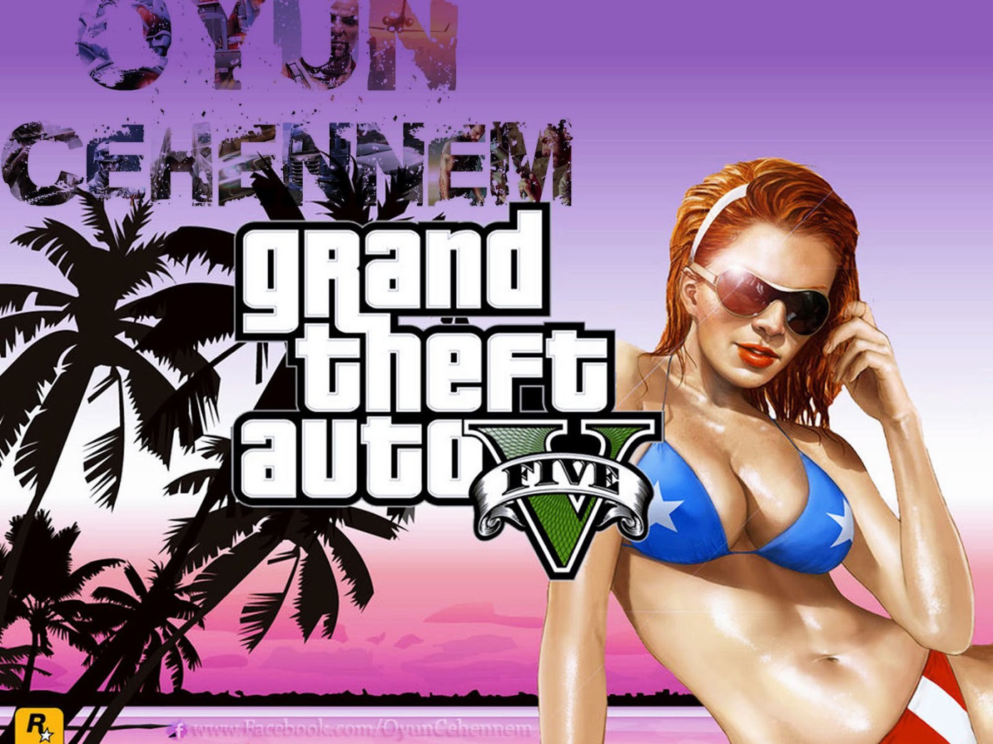 Grand Theft Auto V американская девушка