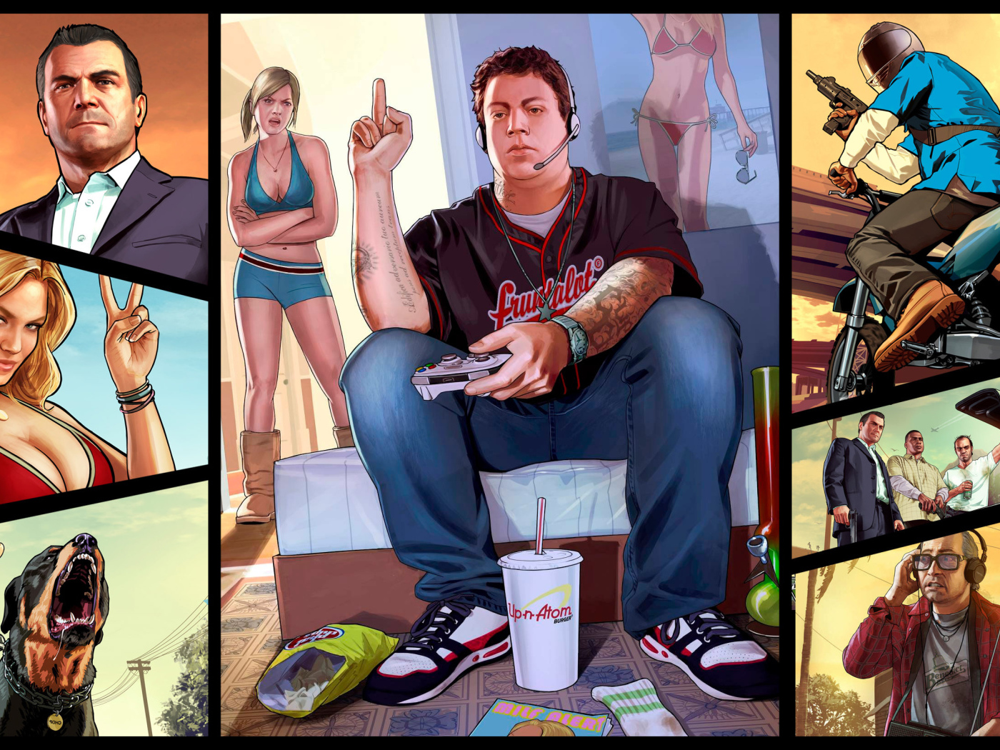 Grand Theft Auto V игрок