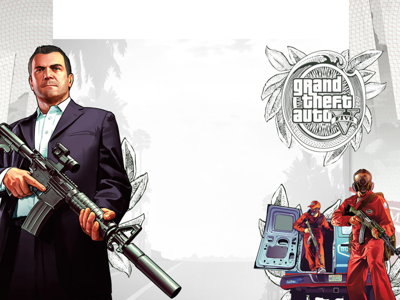 Grand Theft Auto V Снайпер