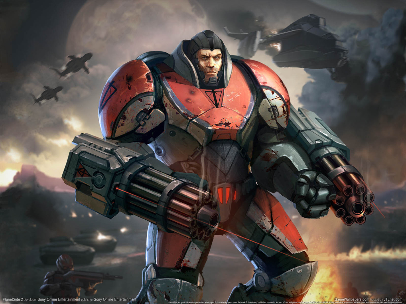 Planetside 2: боевые доспехи