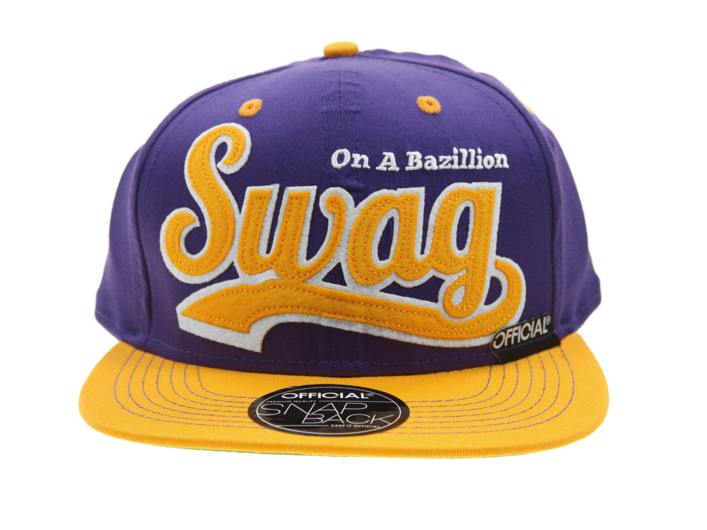 Фиолетовая кепка swag