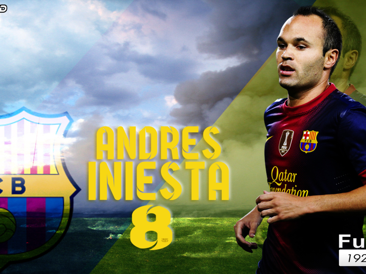 Лучший футболист Барселоны Андрес Иньеста