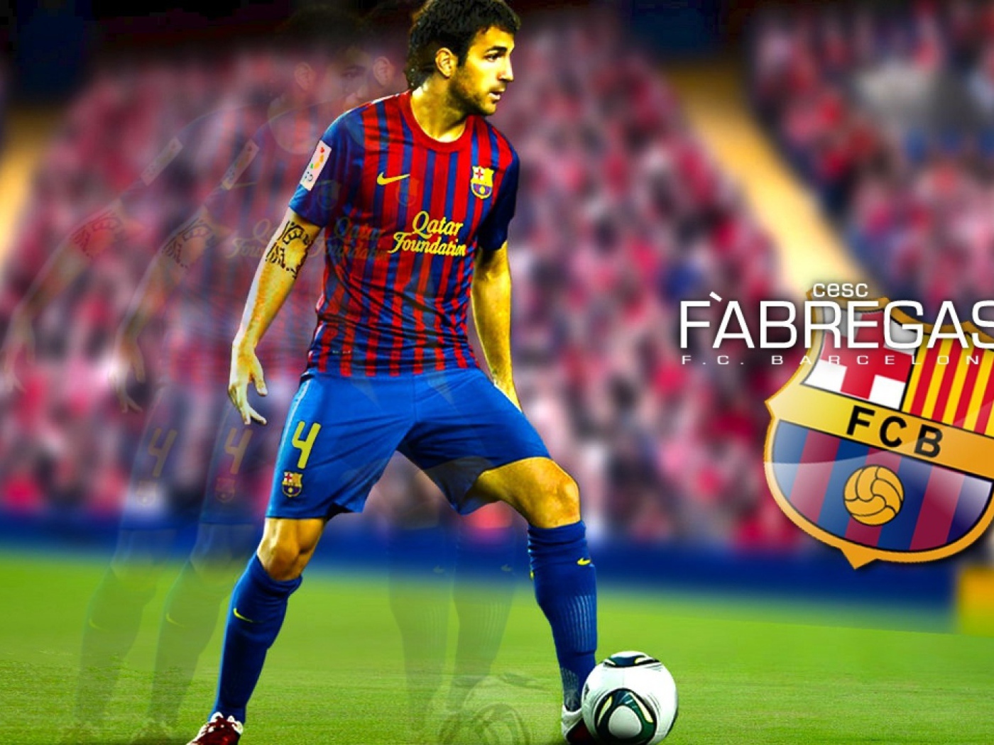 Лучший футболист Барселоны Франсеск Фабрегас