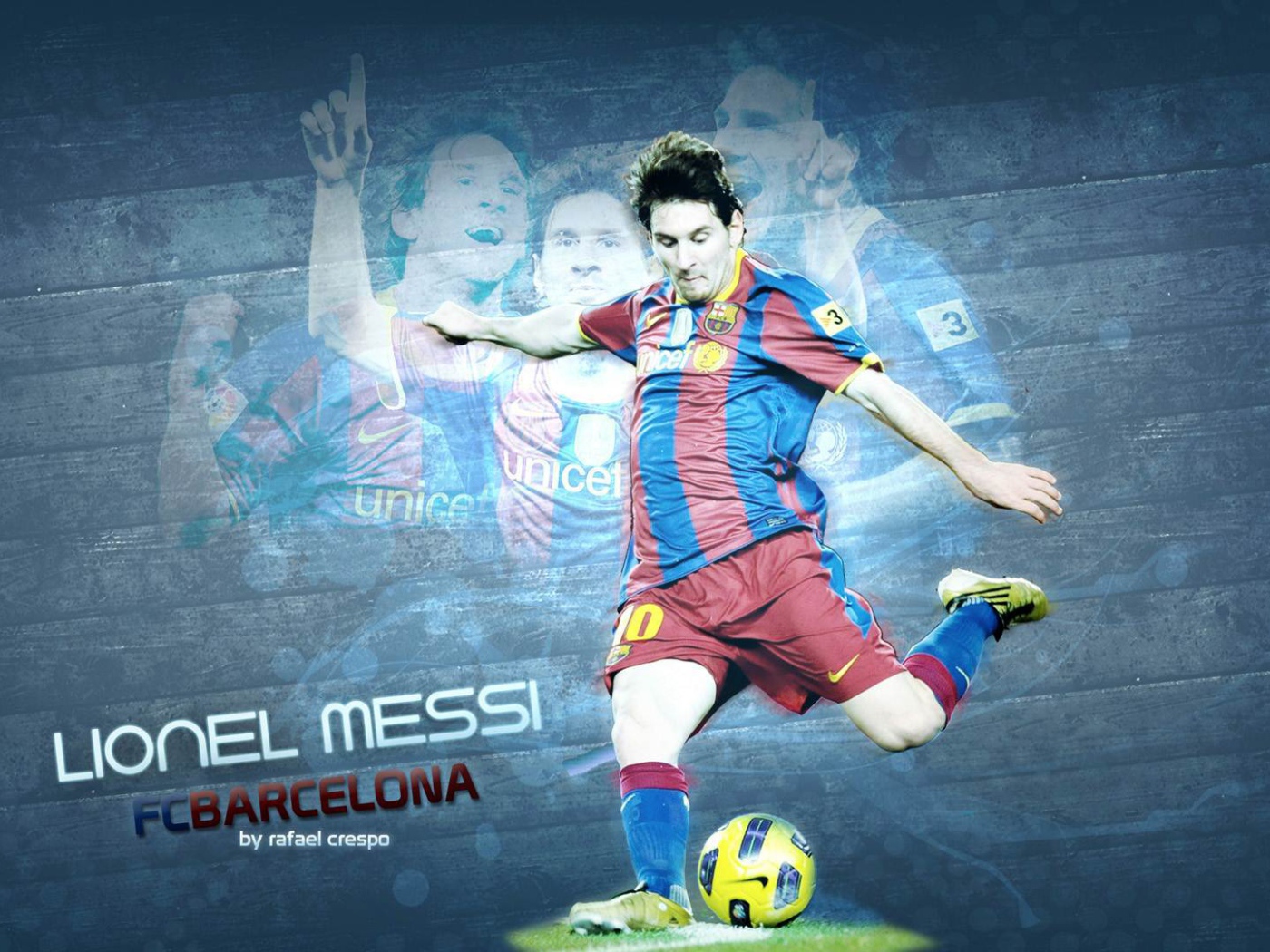 The best player of Barcelona Lionel Messi