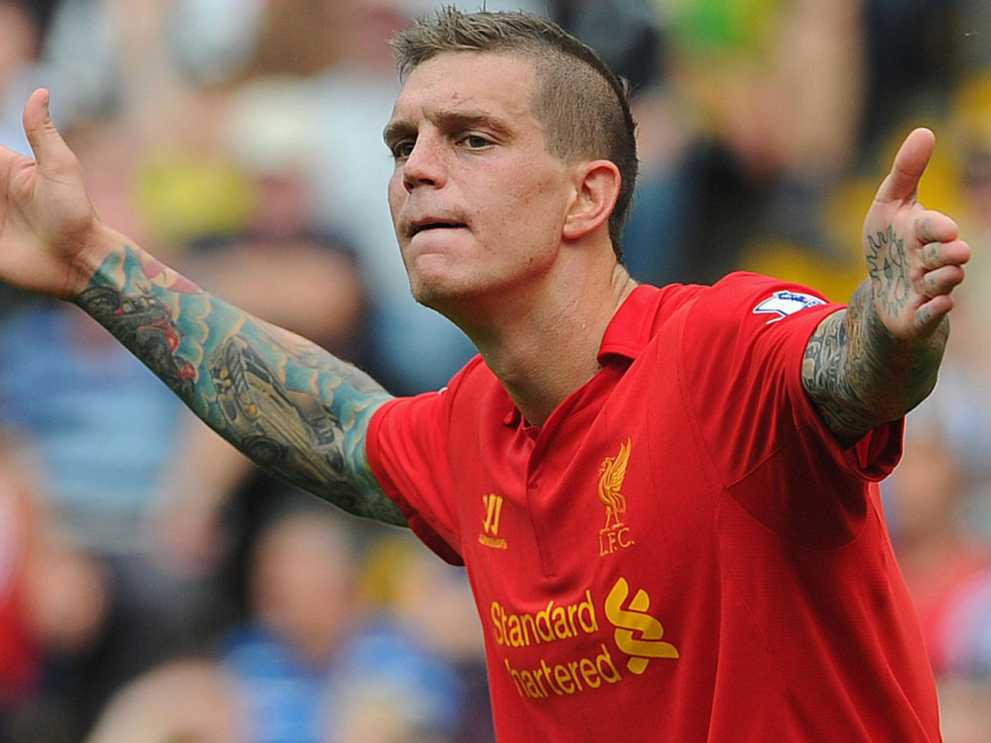 Лучший игрок Ливерпуля Даниэль Аггер