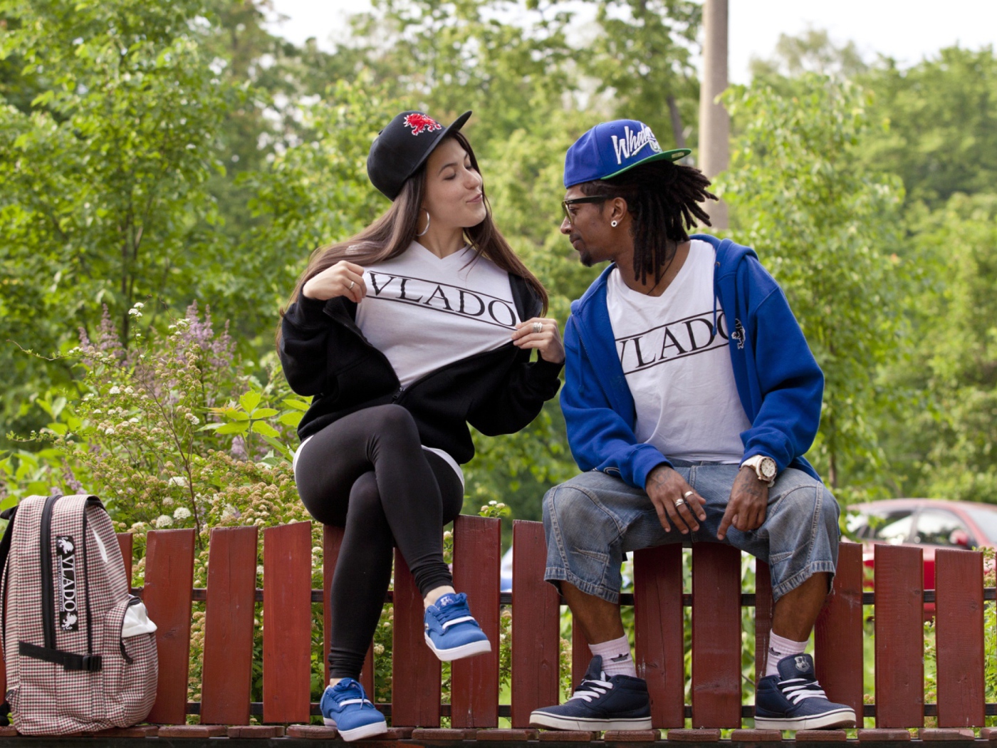 Парочка, стиль swag