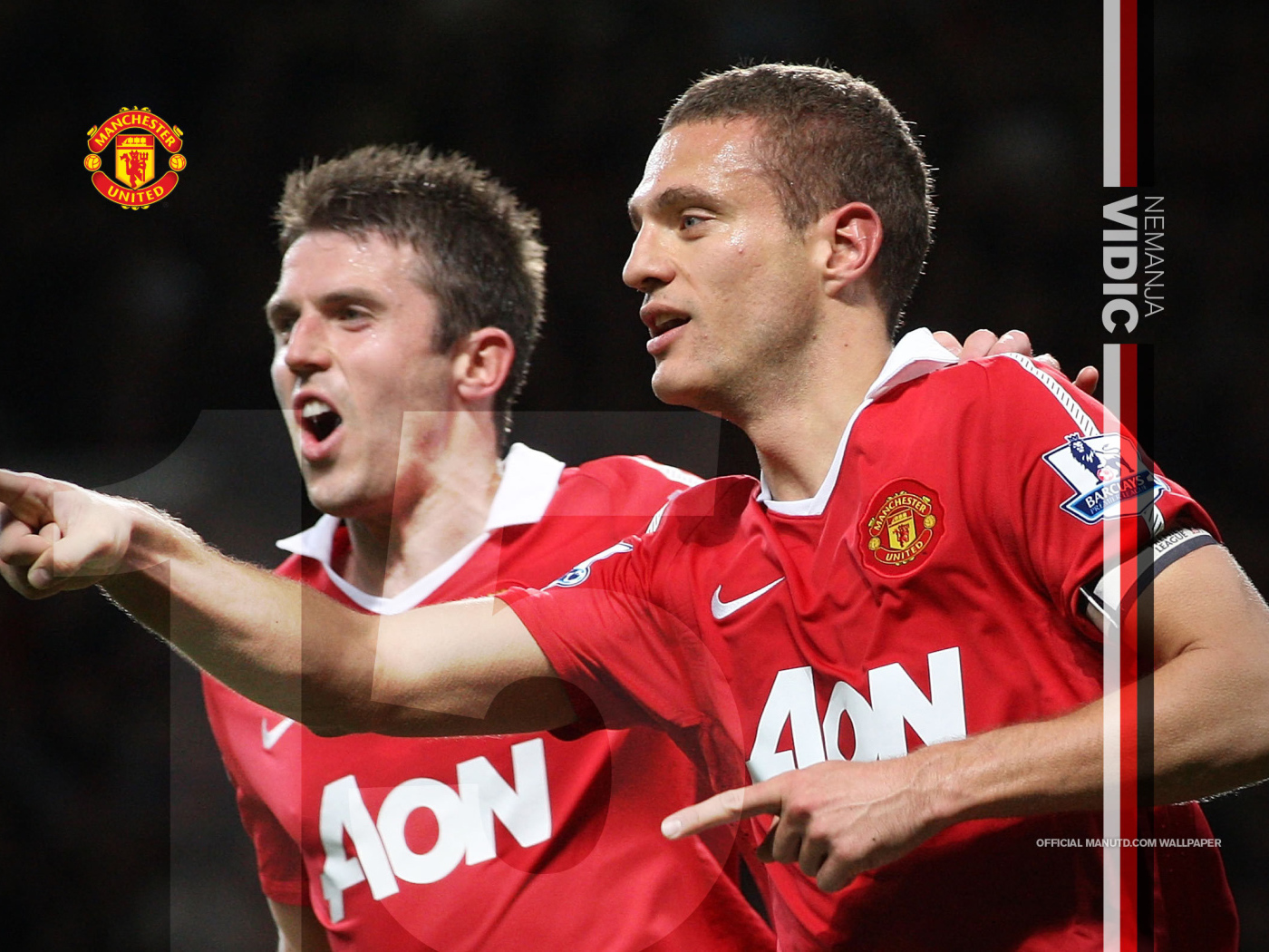 Защитник Манчестер Юнайтед Неманья Видич