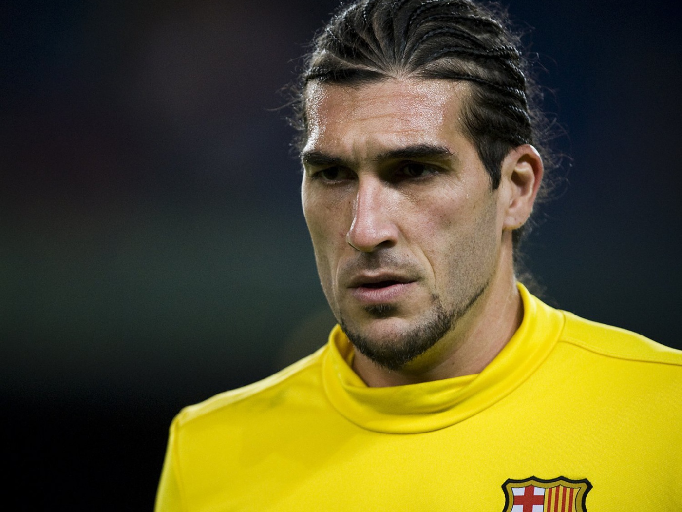 Футболист Барселоны Хосе Пинто