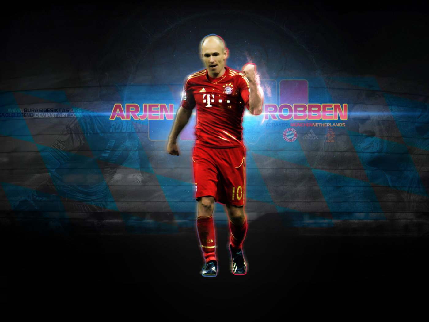 Футболист Баварии Арьен Роббен