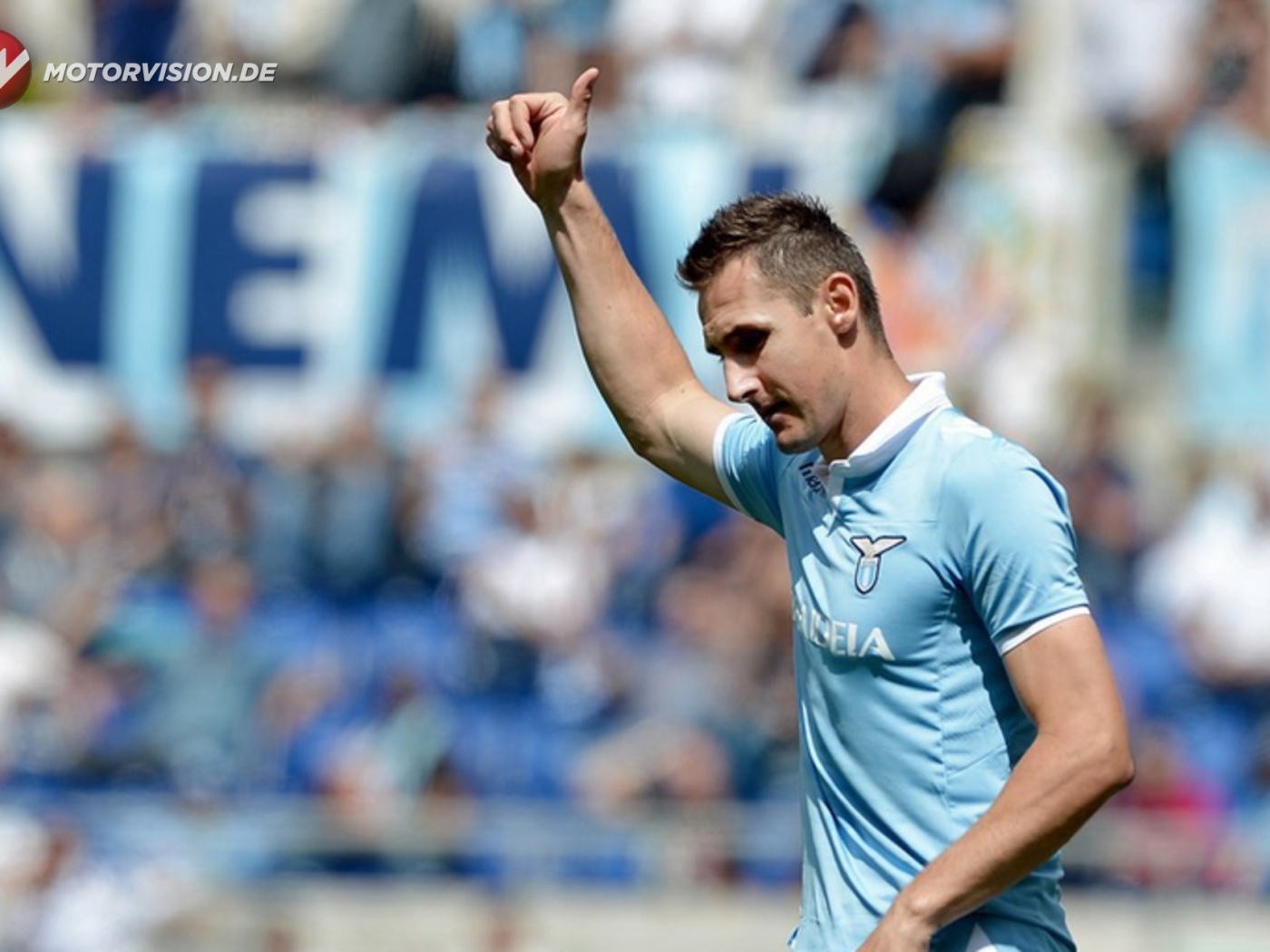  Футболист Лацио Мирослав Клозе