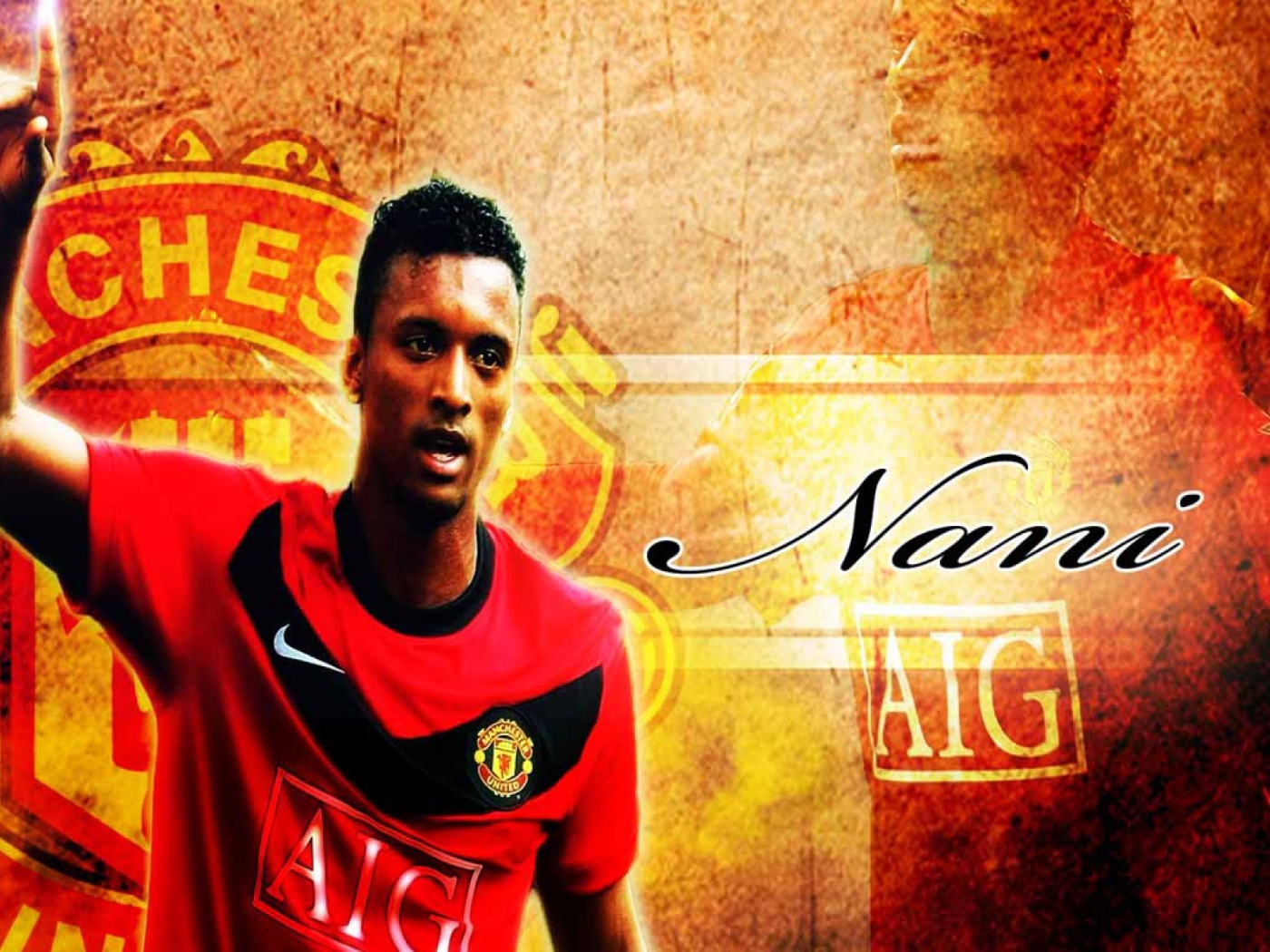 Футболист Манчестер Юнайтед Луиш Нани