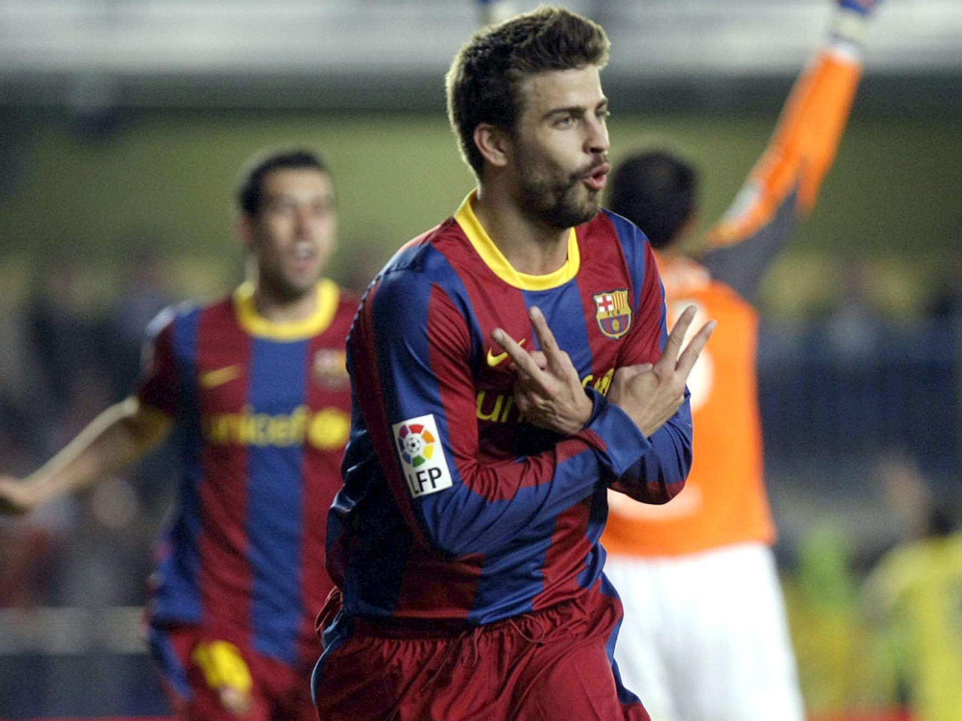 Игрок Барселоны Херард Пике