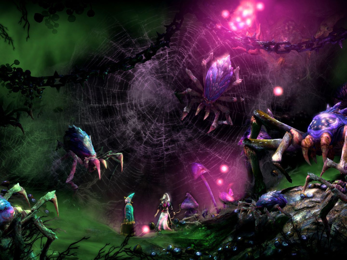 Trine 2 Complete Story: ловушка паука