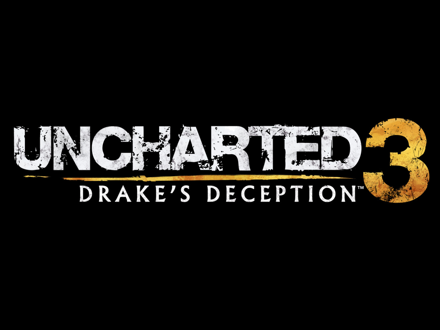 Uncharted 3: черный фон