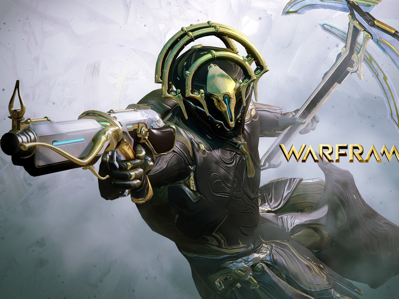 Warframe: киборг с оружием