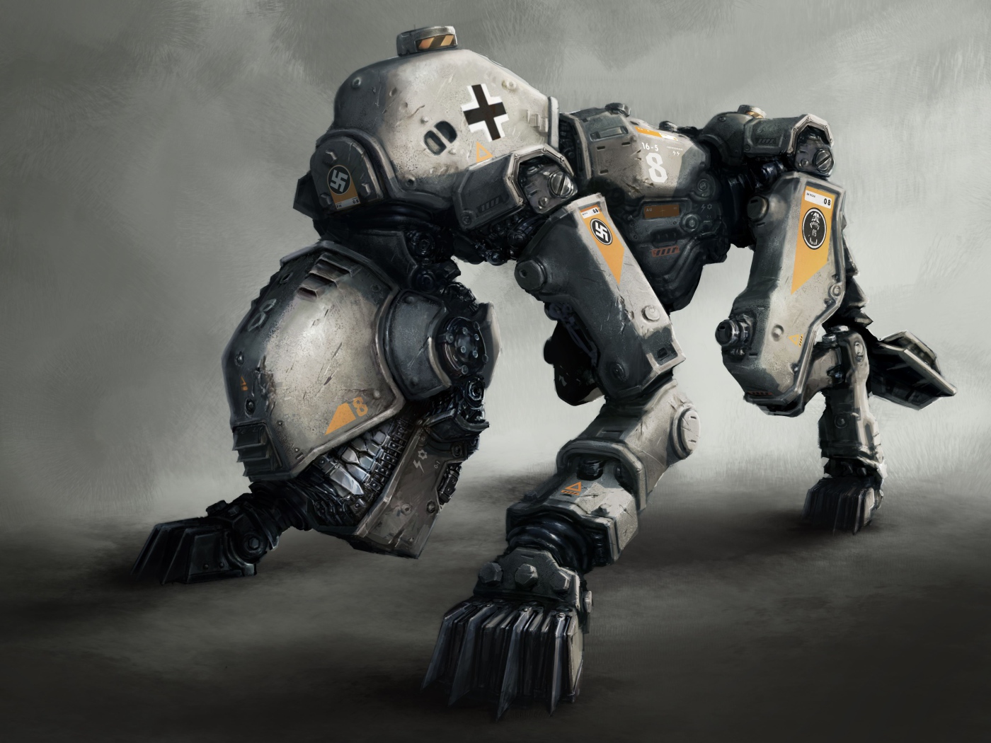 Wolfenstein New Order: робот собака