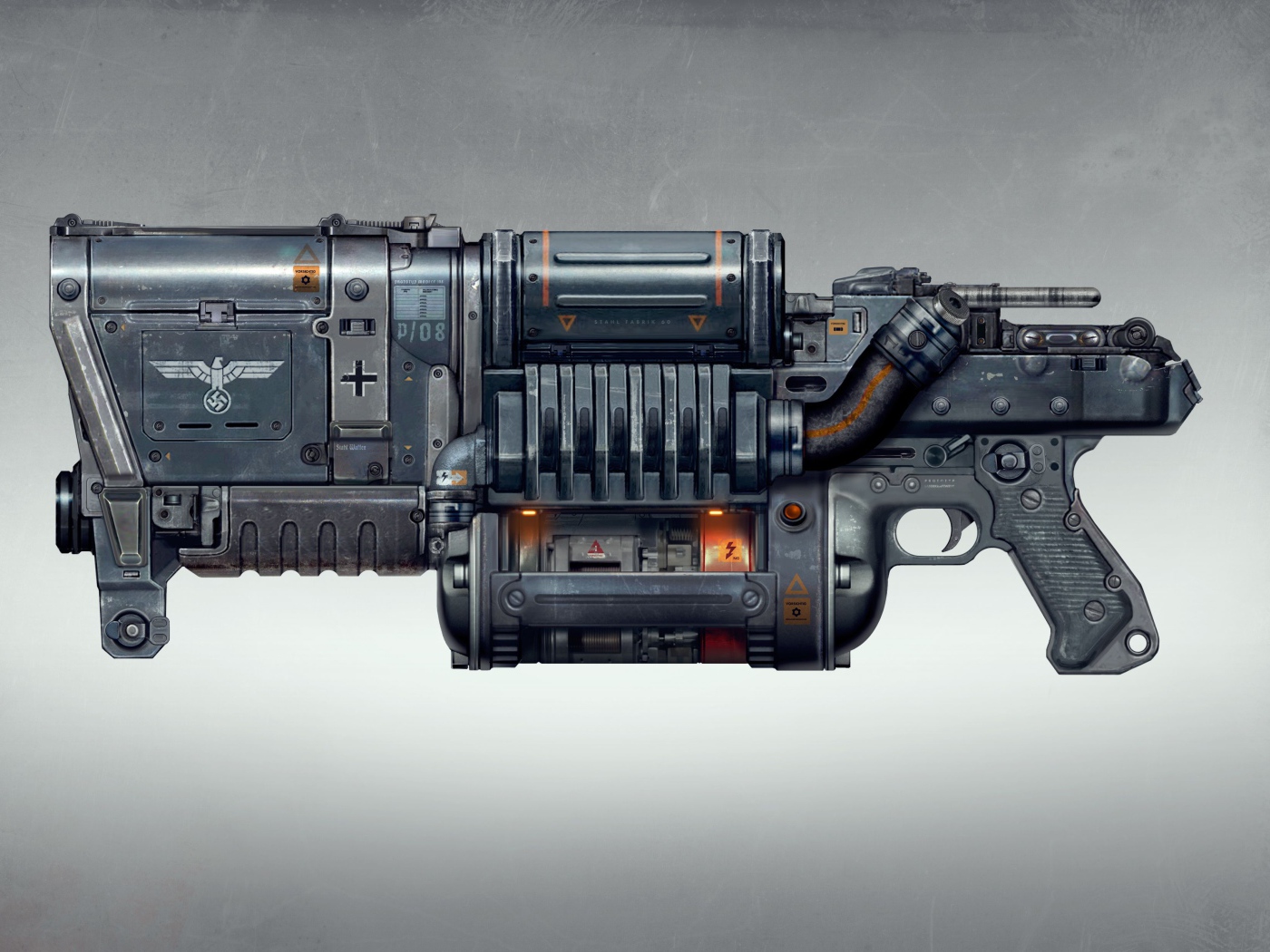 Wolfenstein New Order: оружие будущего