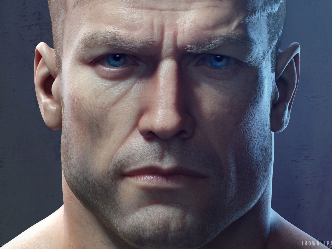 Wolfenstein лицо героя