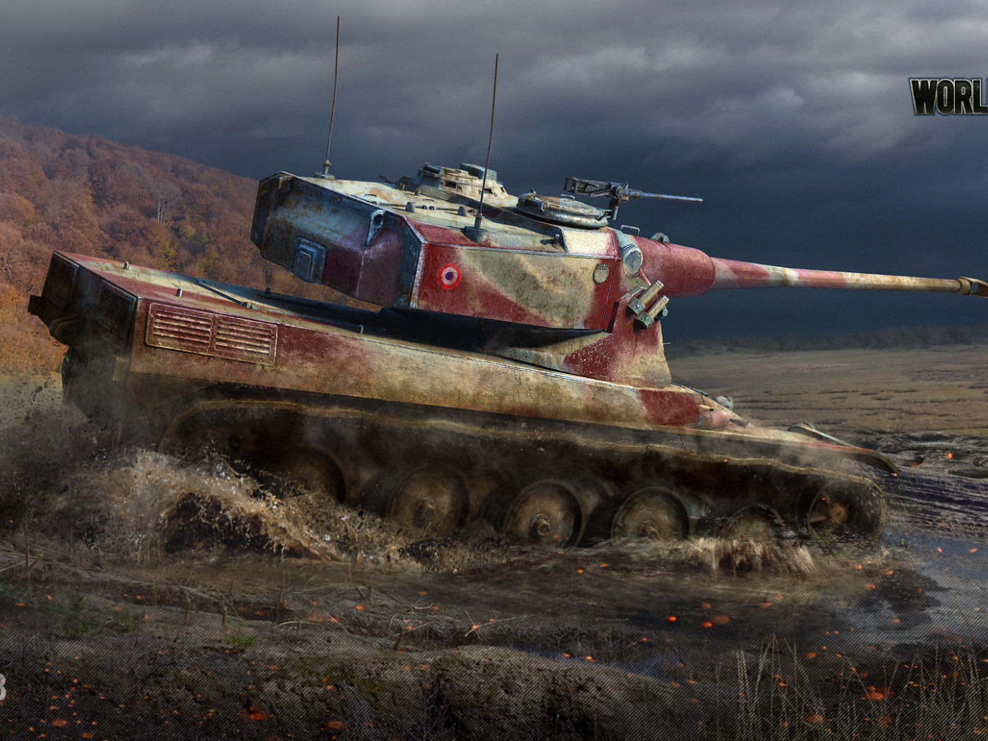 World of Tanks: french tank AMX50B