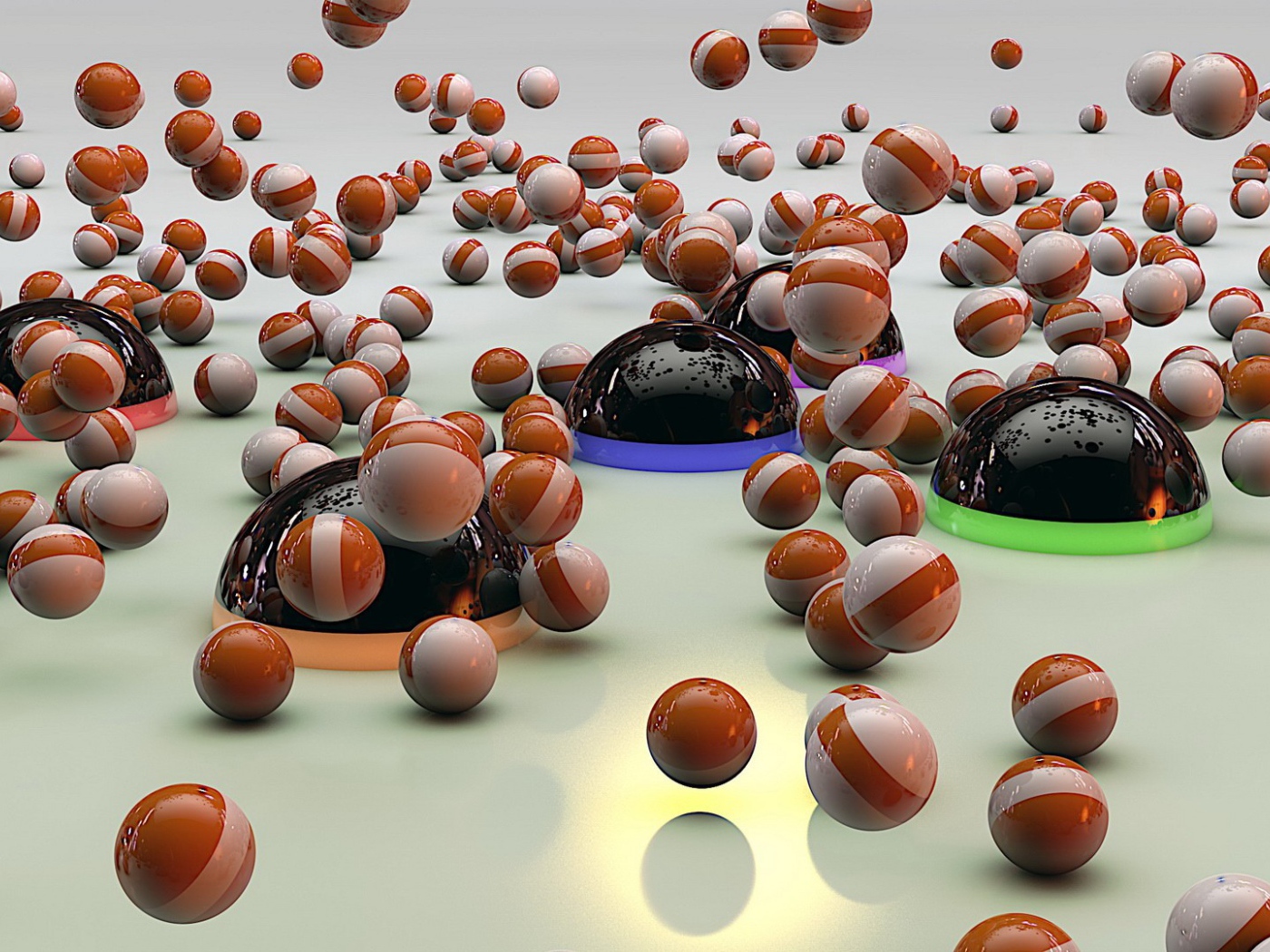 Прыгающие шарики