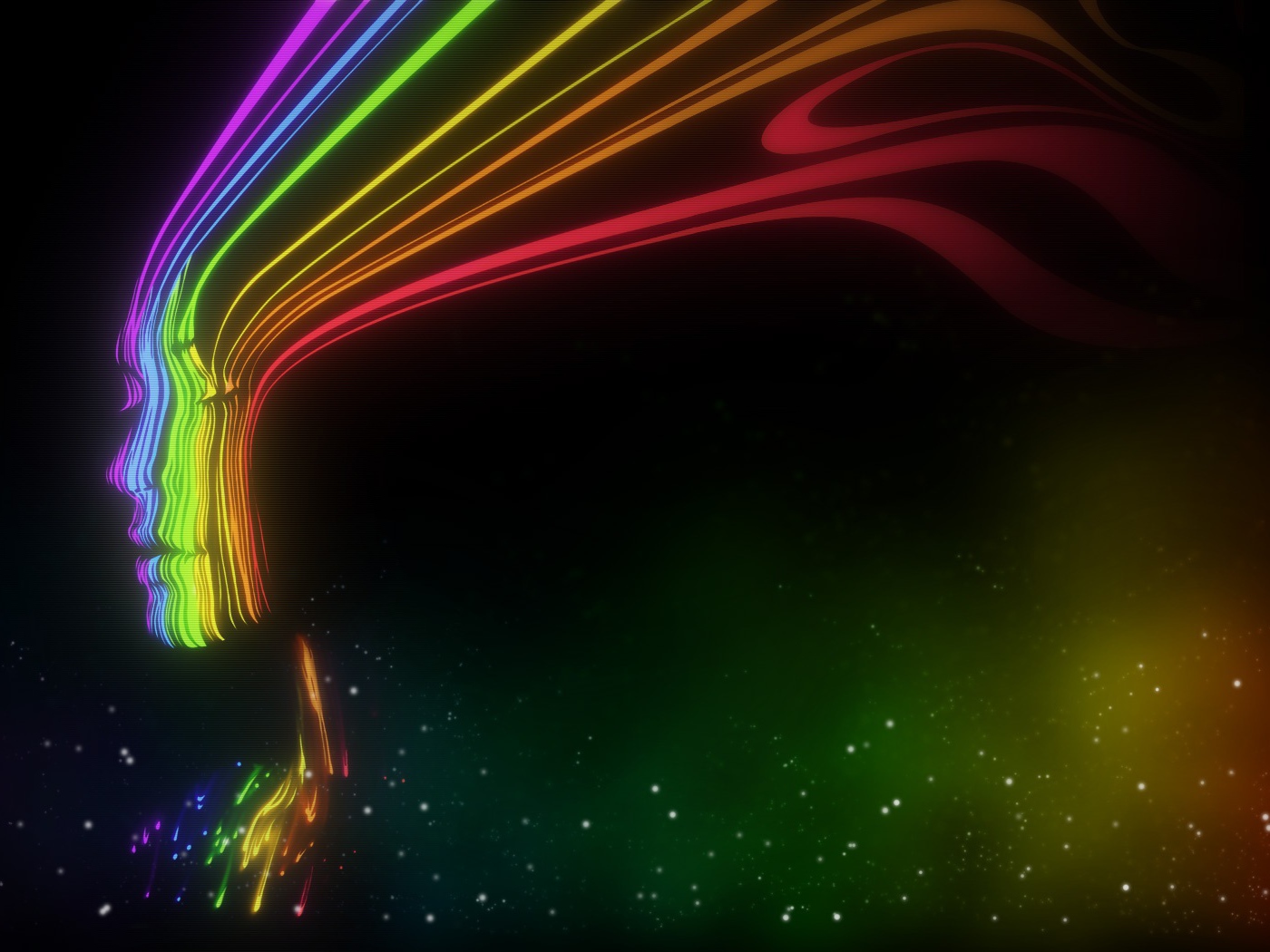 Красочное лицо