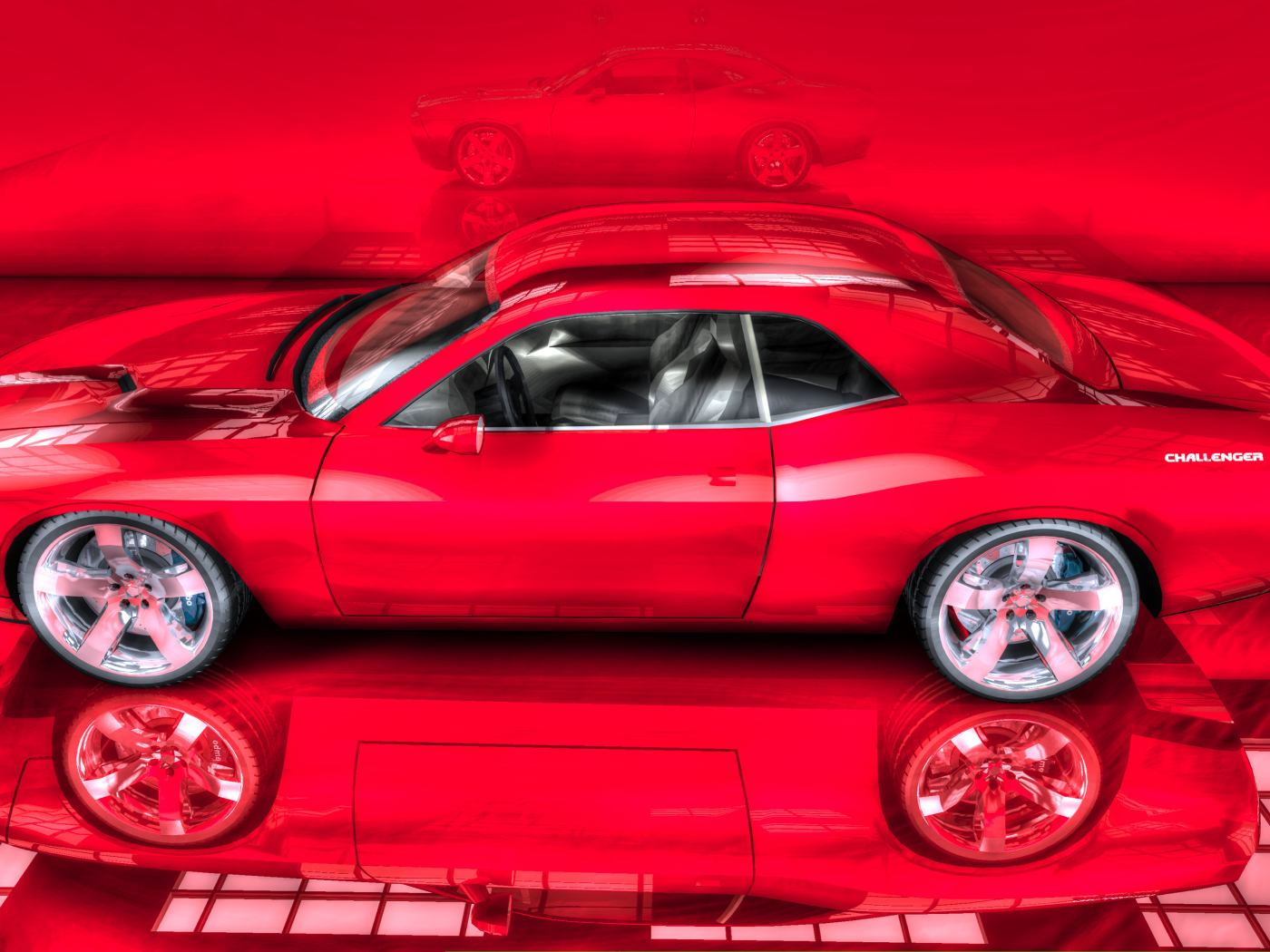 Dodge Charger, 3D