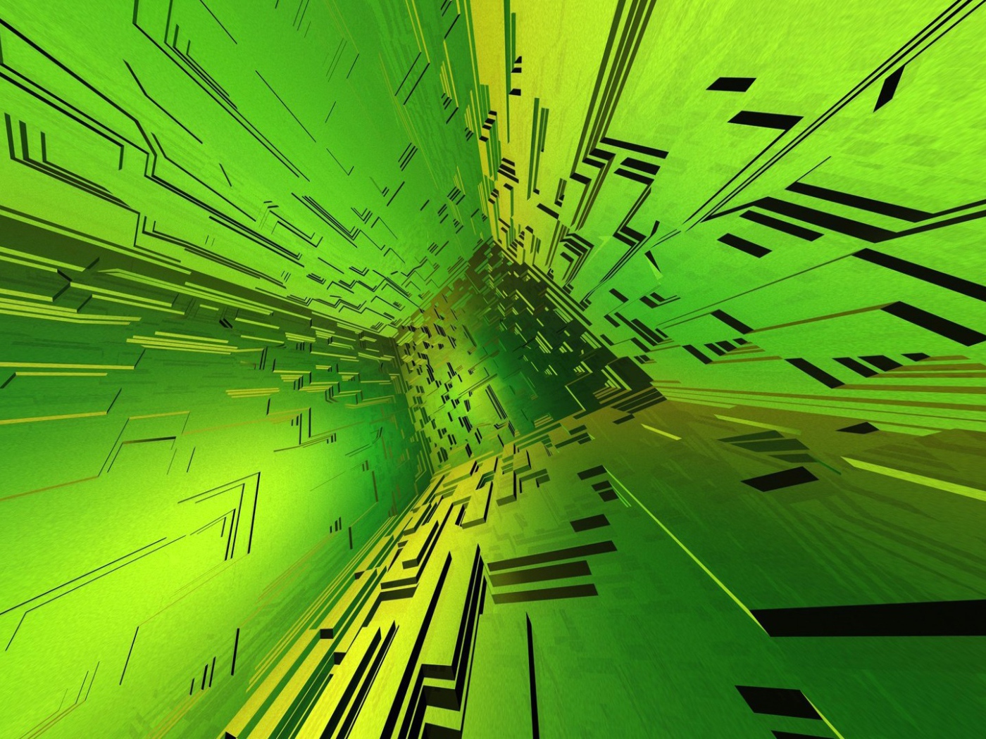 Зеленый тоннель