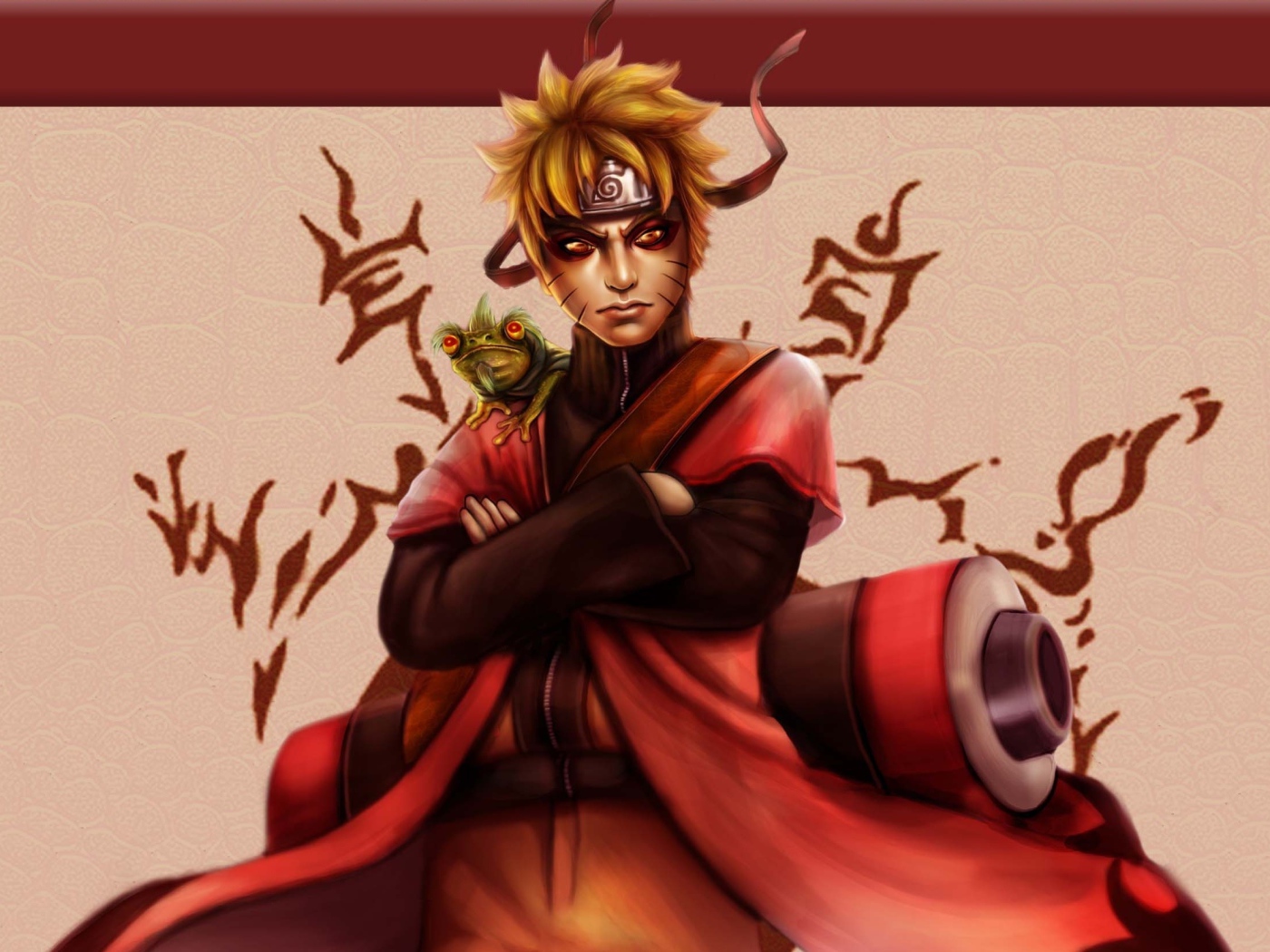 Парень с монстром