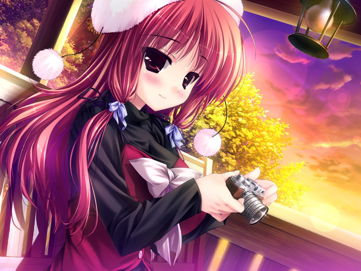 Девочка с фотоаппаратом