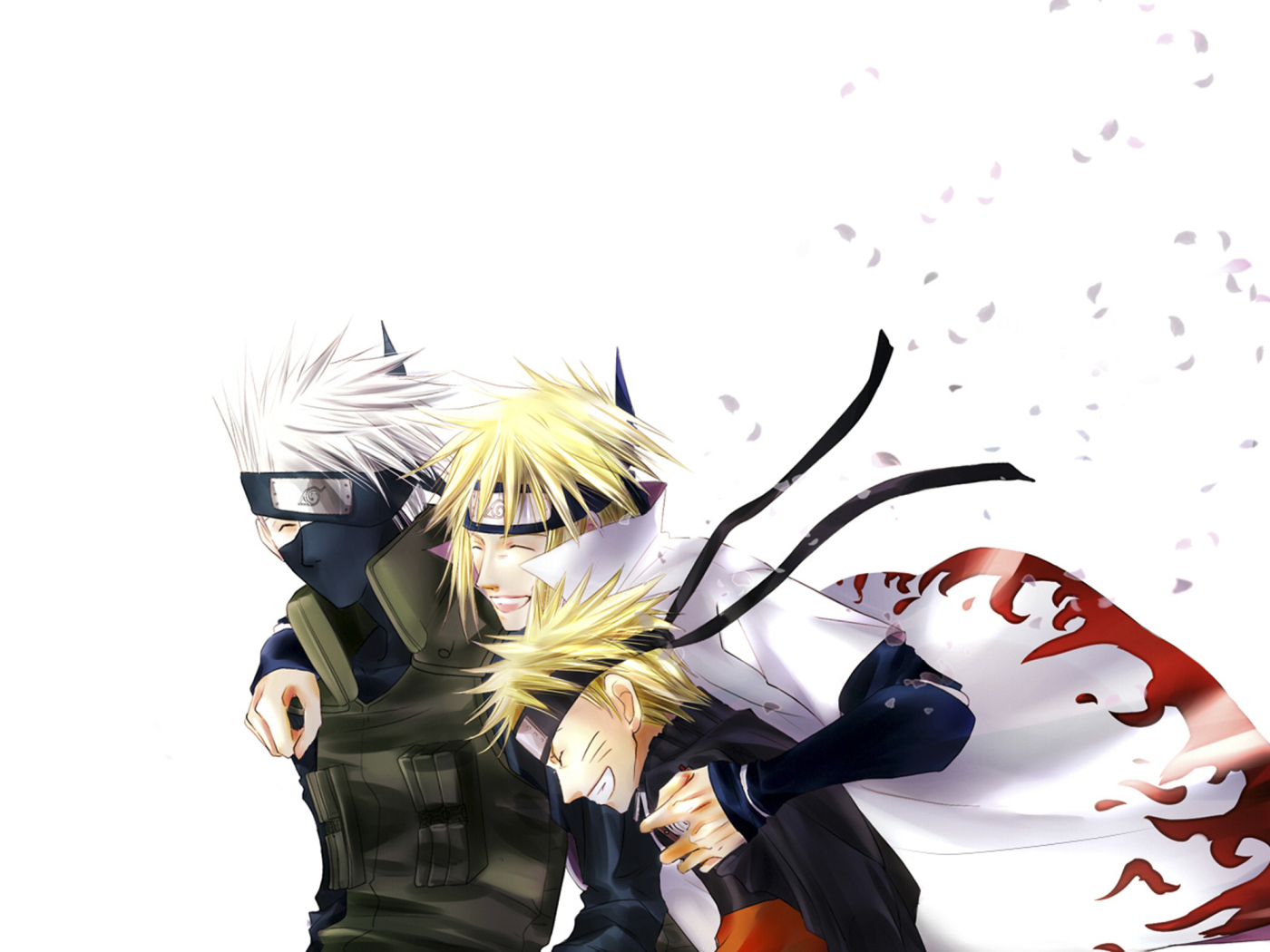 Узумаки , хатаке и какаши