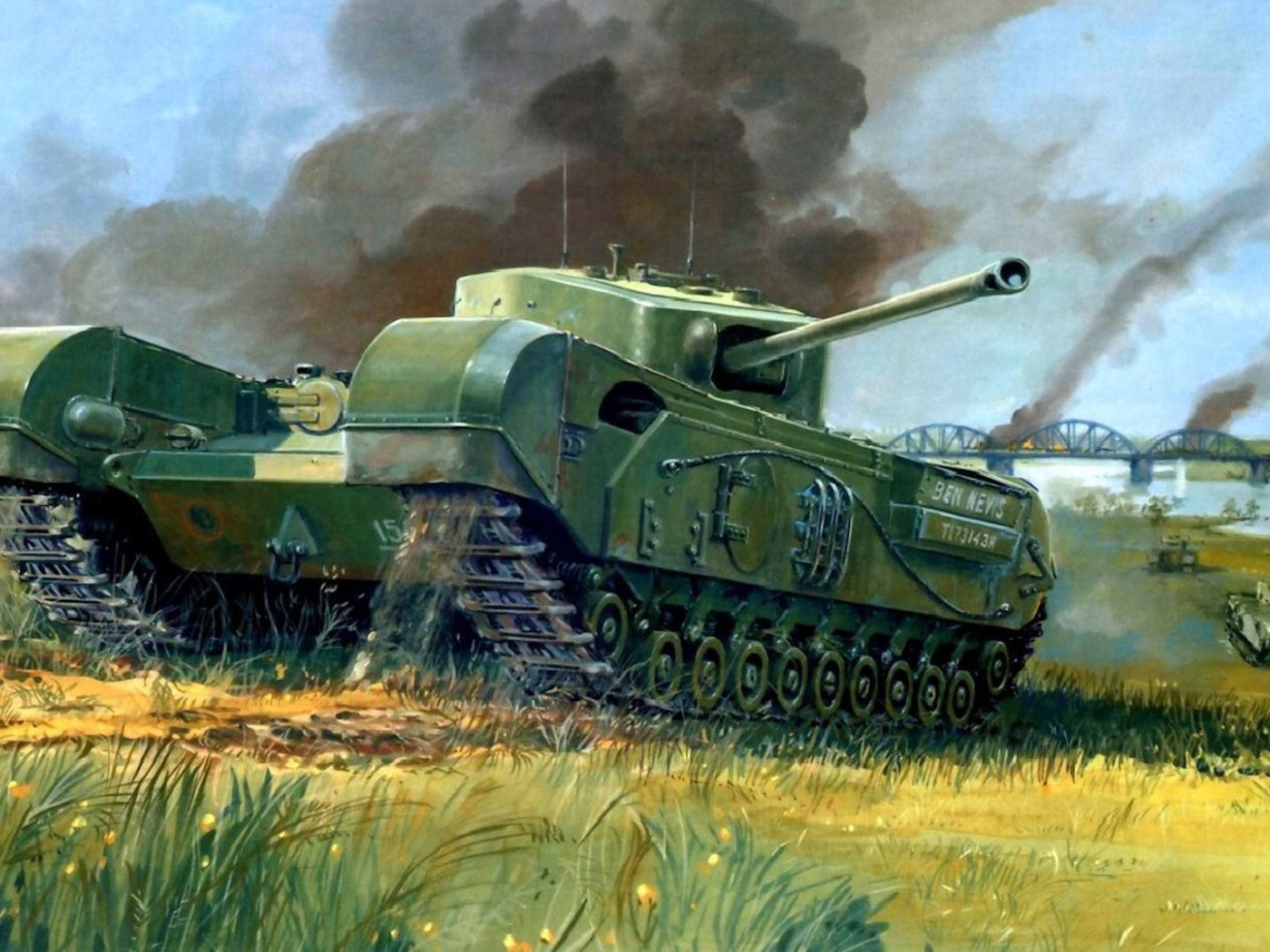 Пехотный танк Черчиль