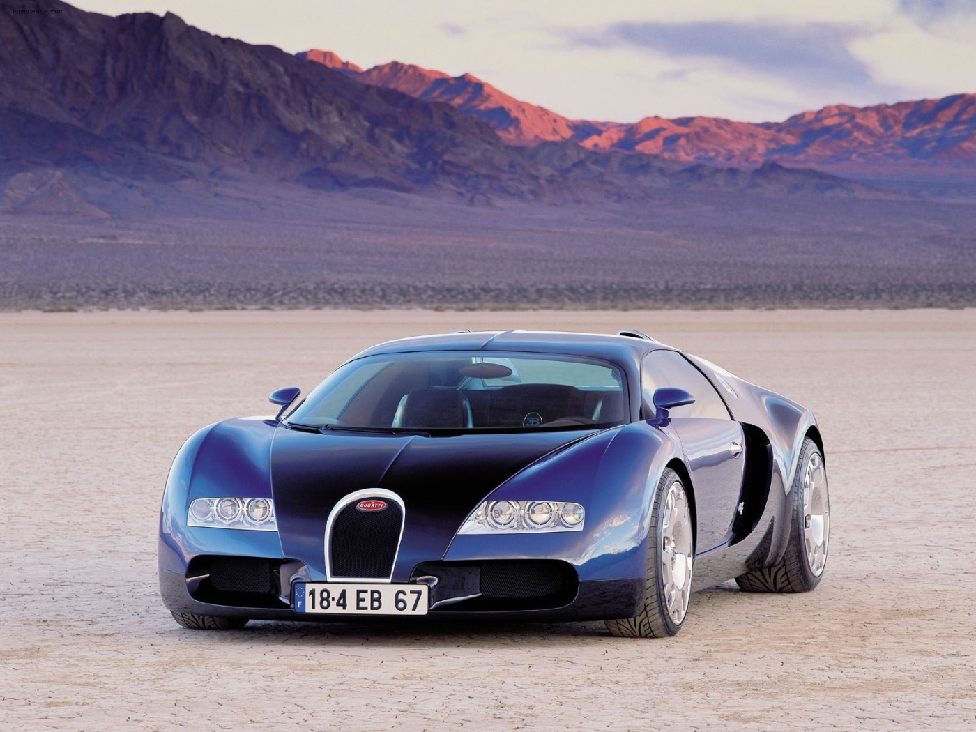 Bugatti Veyron supersport 16.4 на природе