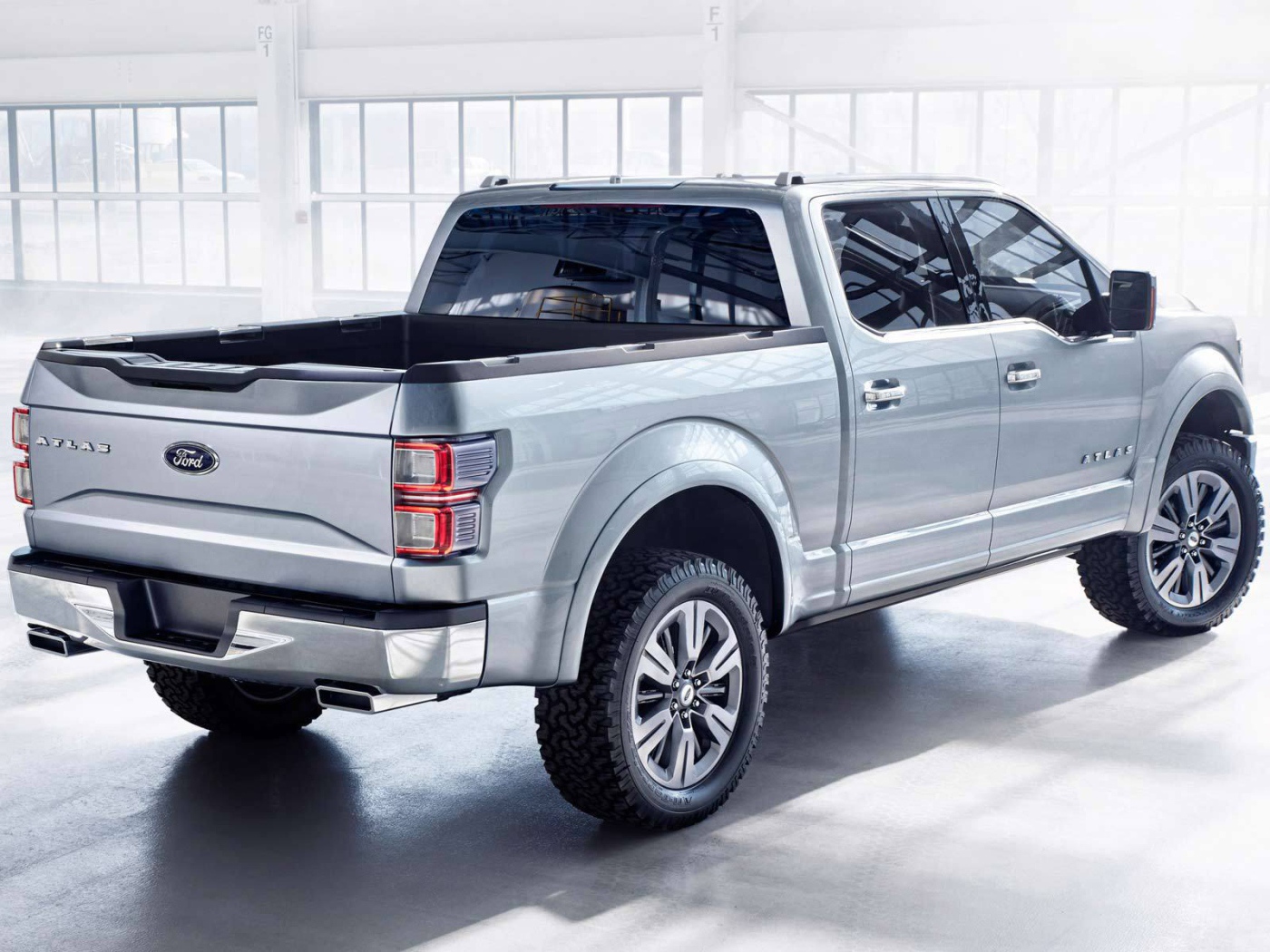 Beautiful car Ford Atlas 2014 in Moscow 