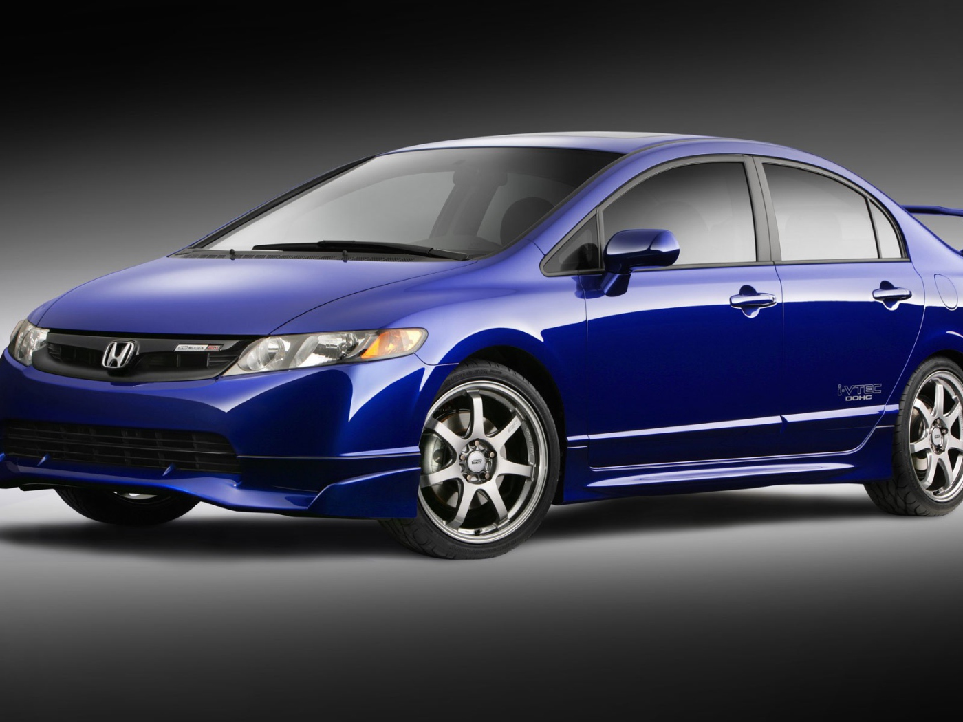 Синяя Хонда