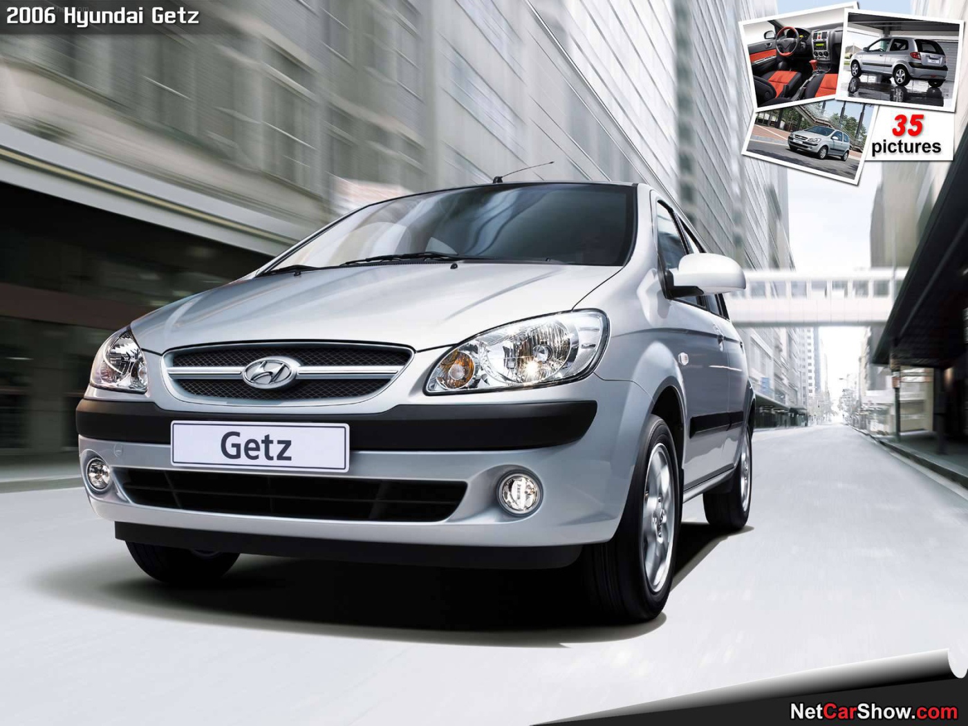 Автомобиль марки Hyundai модели Getz