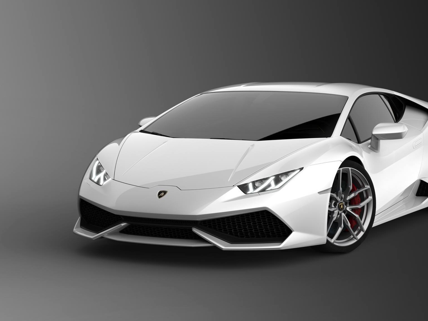 Красивый автомобиль Lamborghini Huracan