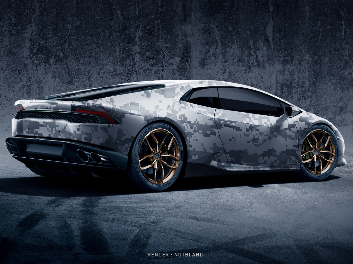 Дизайн автомобиля Lamborghini Huracan