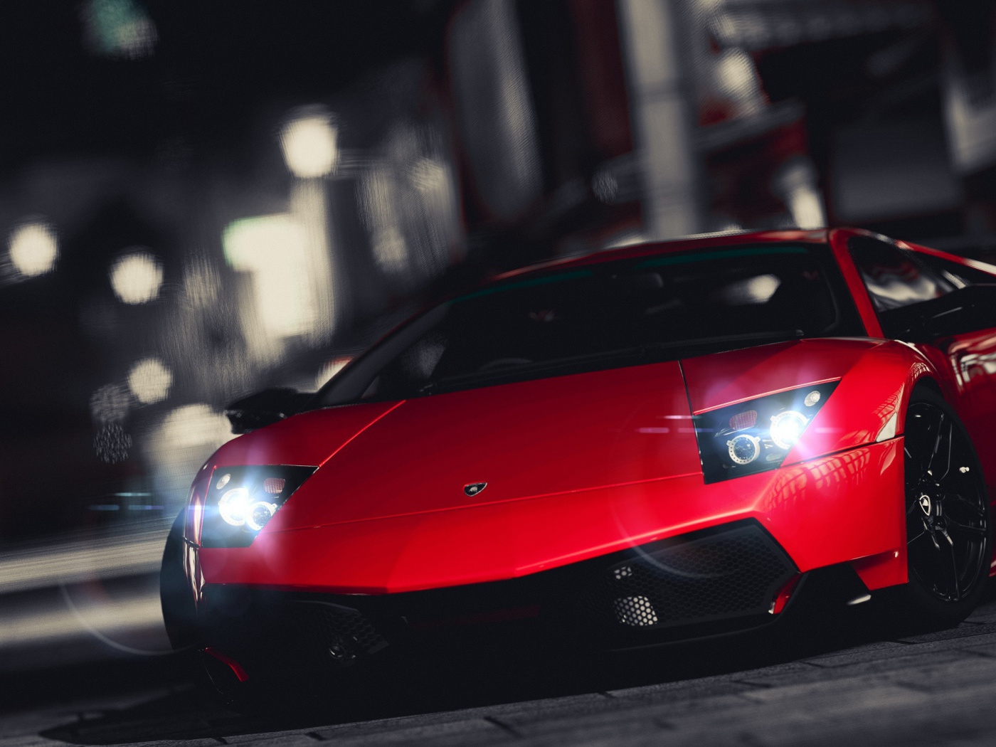 Супер автомобиль Lamborghini murcielago