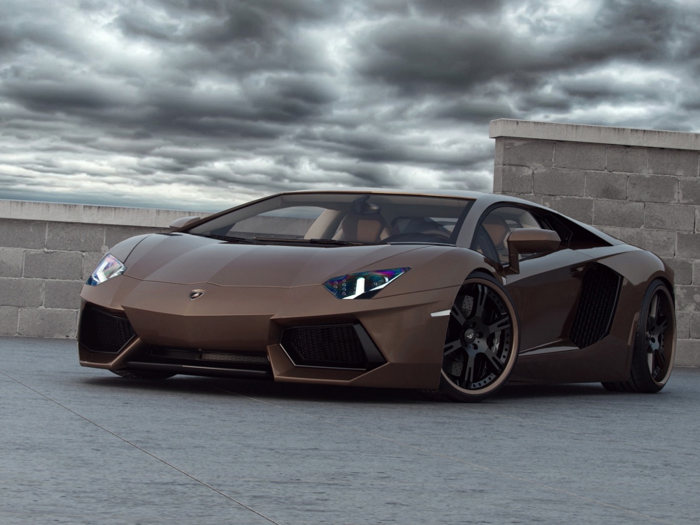 Надежный автомобиль Lamborghini Aventador