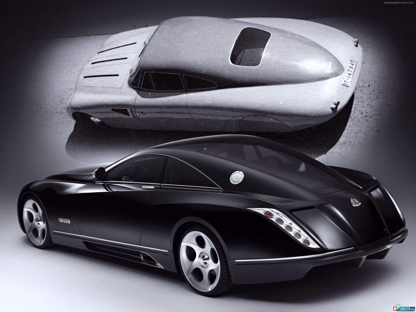 Красивый автомобиль Maybach  Exelero