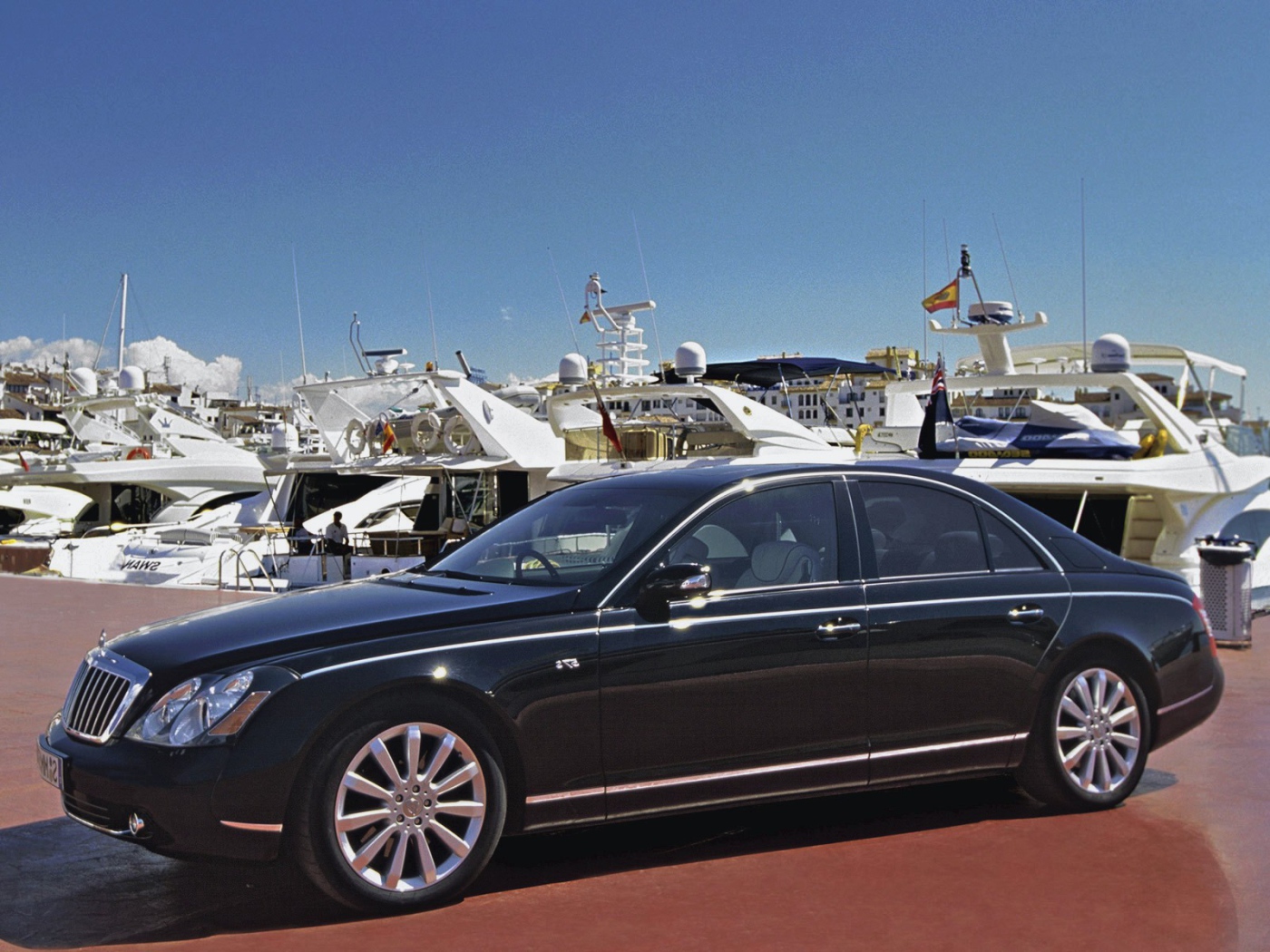  Надежная машина Maybach  57