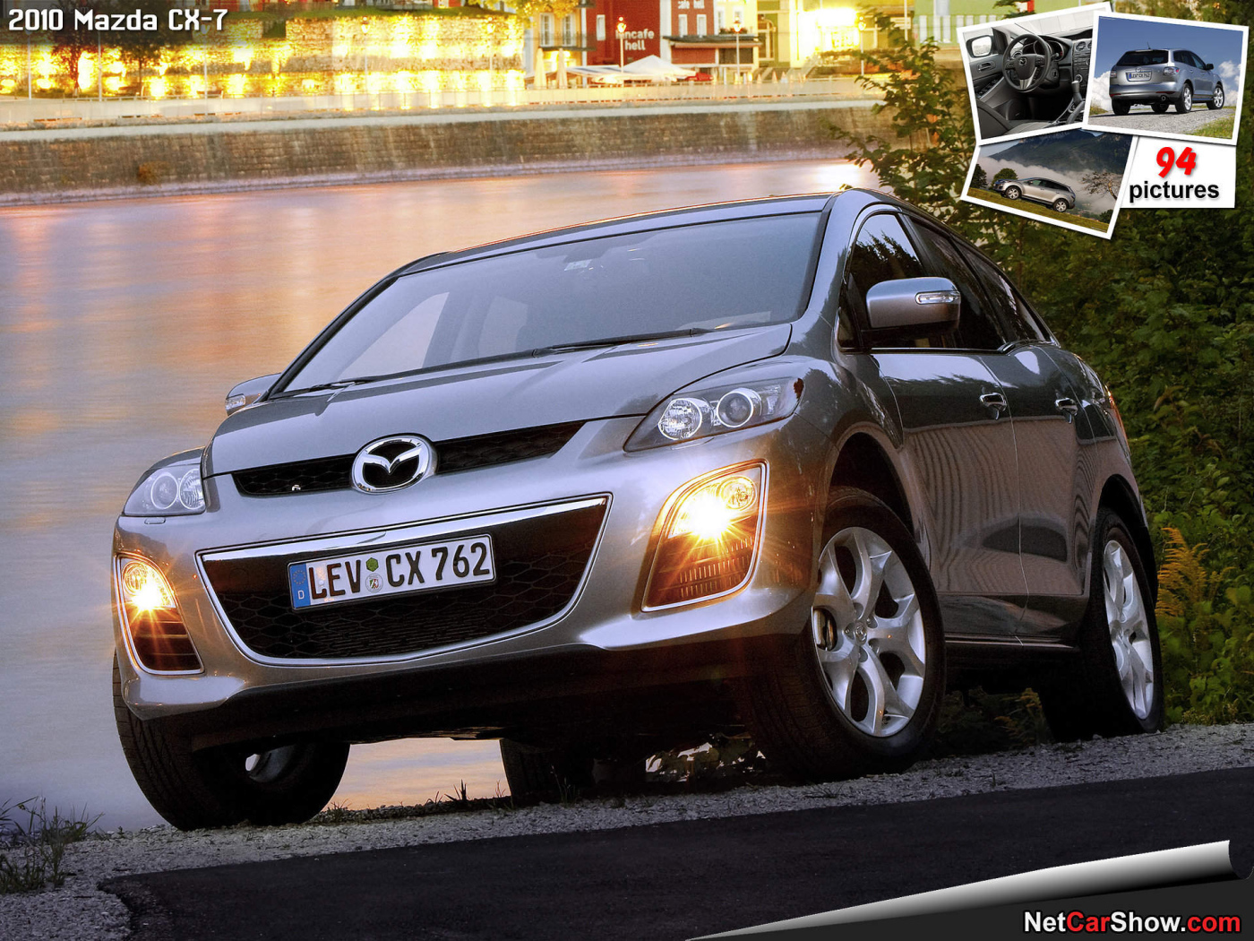 Красивый автомобиль Mazda CX 7