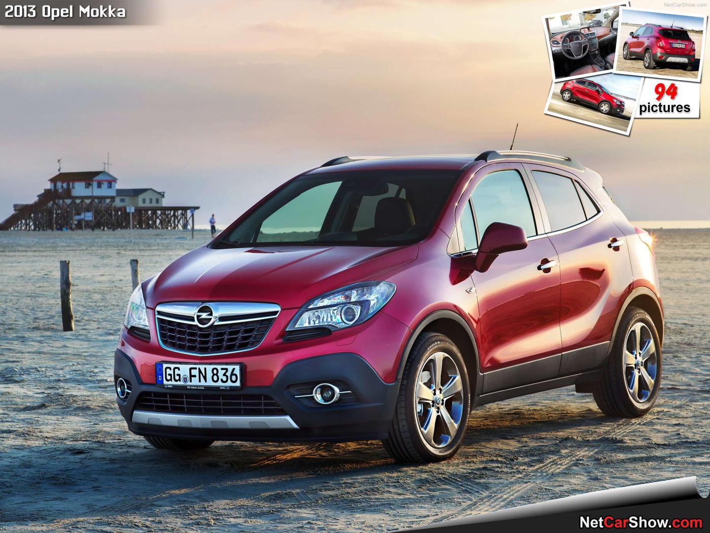 Красивый автомобиль Opel Mokka