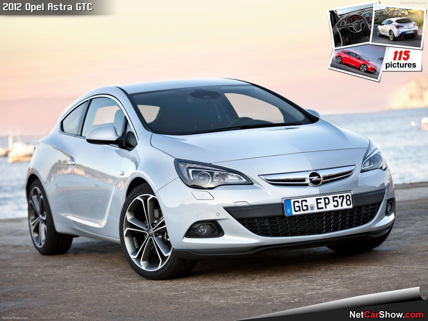 Design of the car Opel Astra GTC 