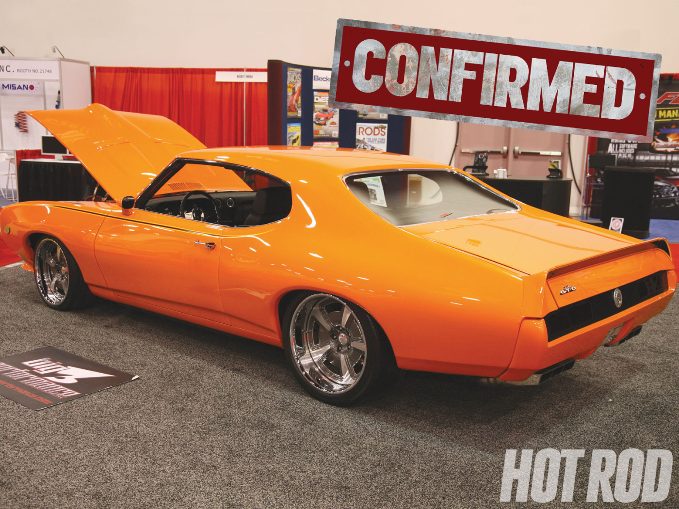 Дизайн автомобиля Pontiac GTO 1969