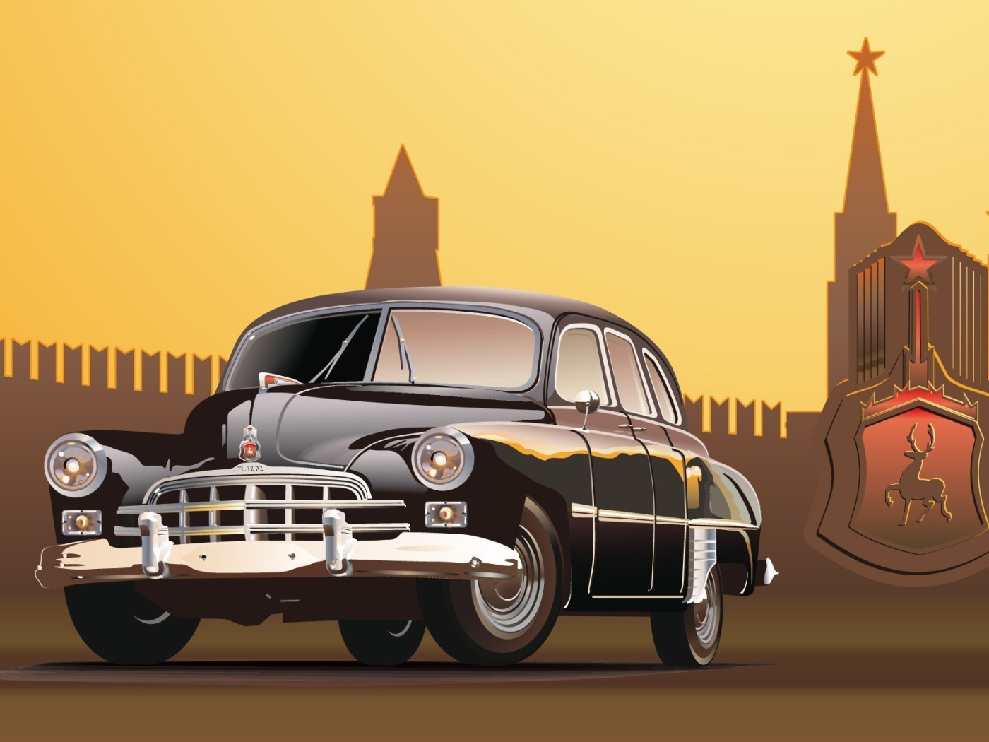 Старинный русский автомобиль