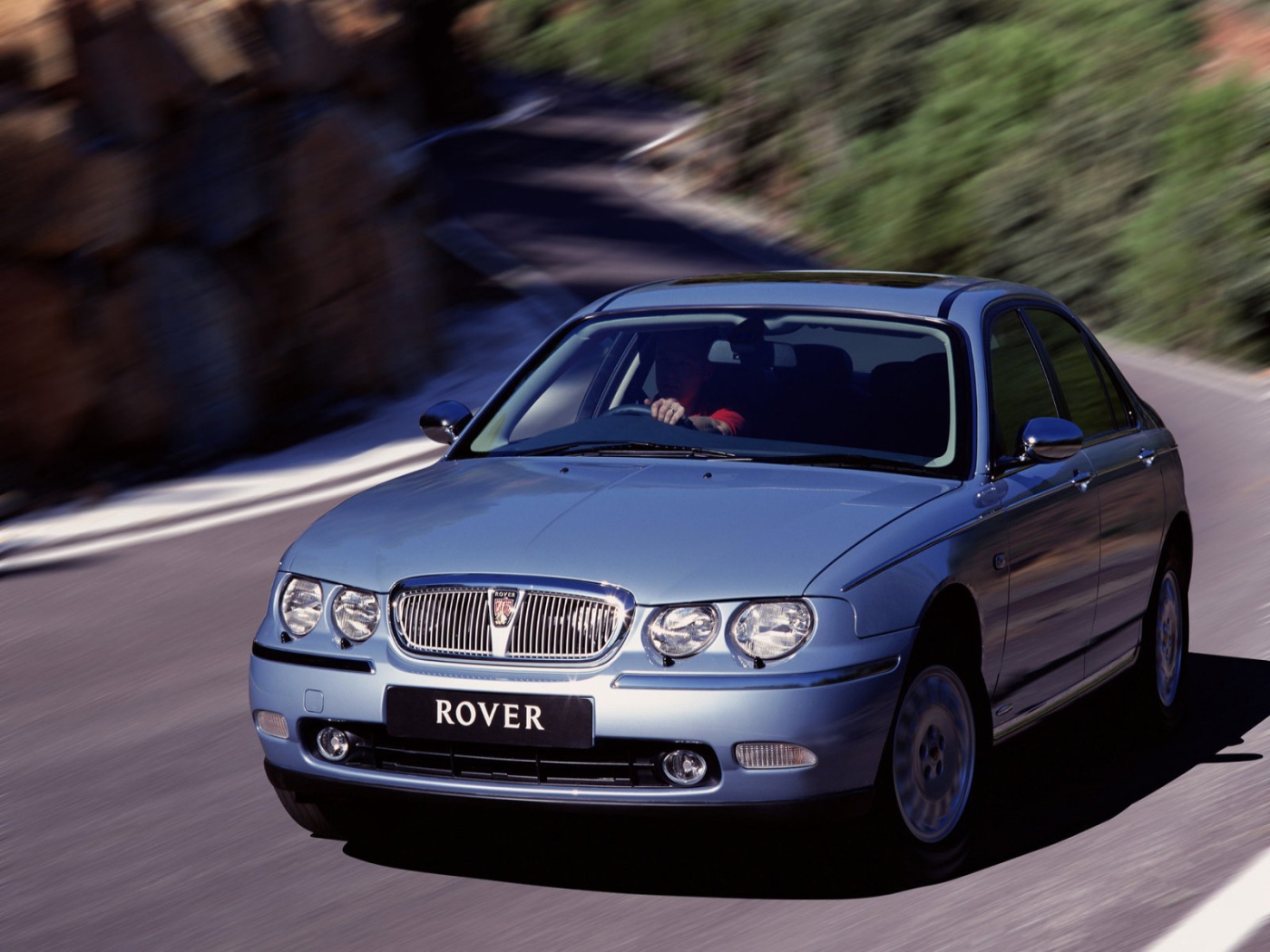 Тест драйв автомобиля Rover 75
