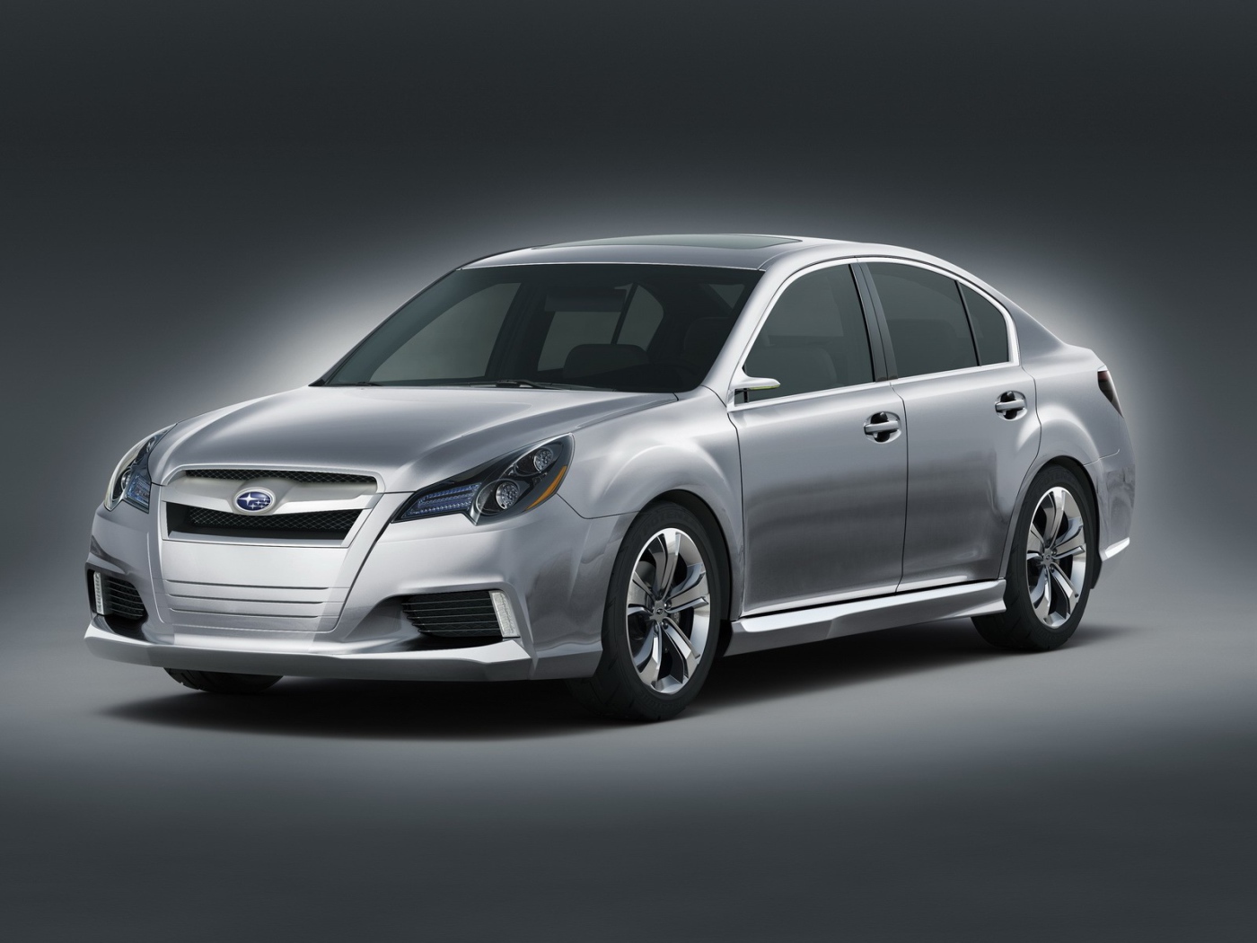 Красивый автомобиль Subaru Legacy